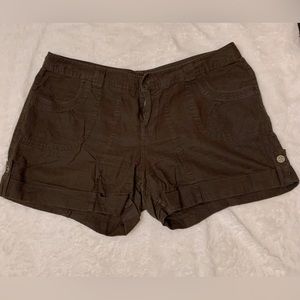 Brown shorts by APT 9